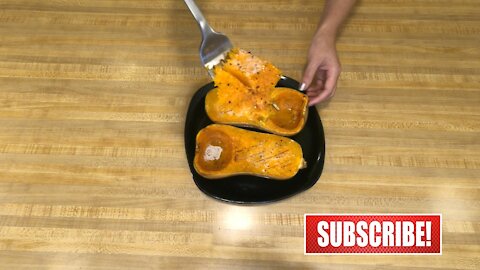 EASIEST Roasted Whole Butternut Squash Recipe