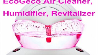 EcoGecko Air Cleaner, Humidifier, Revitalizer Unboxing
