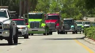 Tow Truck Funeral Procession