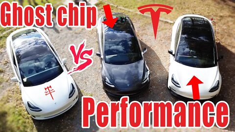 Tesla Model 3 LR with Ingenext Ghost Chip vs Tesla Model 3 Performance! - How do they REALLY compare