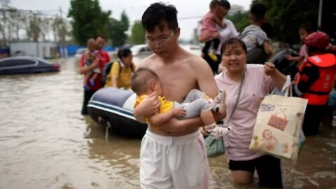 Terrible flood ,floating chinise city.china flood, 3 gorges dam, , china flood 2021, china disasters