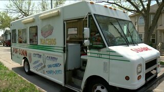 Popcorn Mike drives his food truck throughout Milwaukee