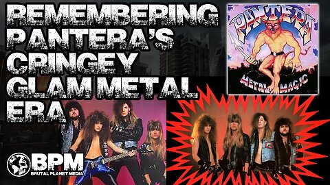 Pantera's Cringey "Glamtera" Era