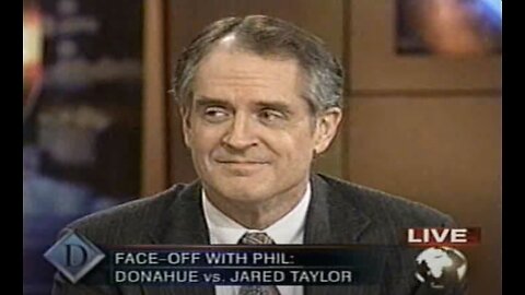 Jared Taylor HEATED Race Debate on Donahue (2003)