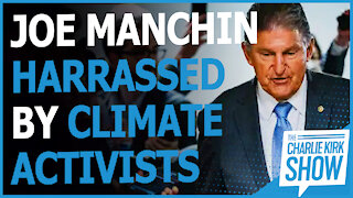 Joe Manchin Harassed By Climate Activists