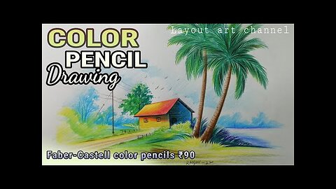 HOW TO BLEND CHEAP COLORED PENCILS? tips to blend cheap color pencils/ color  pencil hacks #shorts 