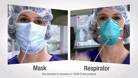 09/13/2019 – MASK “SMOKING GUN” - 3M video on Face Masks vs Respirators - Limitations & Differences