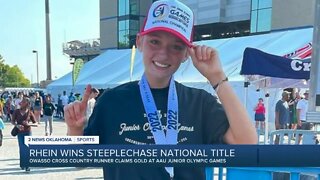 Owasso cross country runner takes home national title