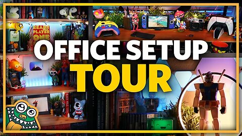 Office Setup Tour and 8 AWESOME Upgrades - List and Overview - UPGRADED Ep.01
