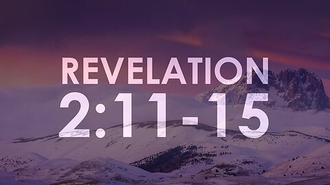REVELATION 2:11-15 - Verse by verse commentary #seconddeath #balaam #nicolaitanes #pergamos #spirit