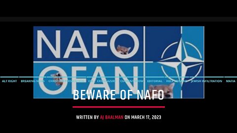 Beware Of NAFO