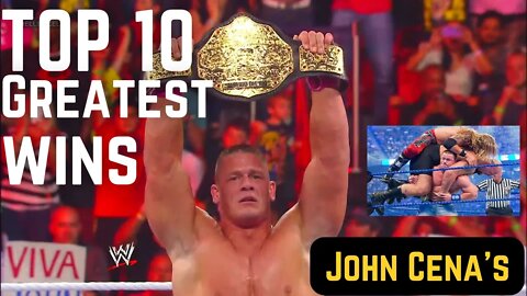 John Cena’s 10 Greatest Wins WWE Top 10 Titles Championship Match Moments Ranked 2022 Money in Bank