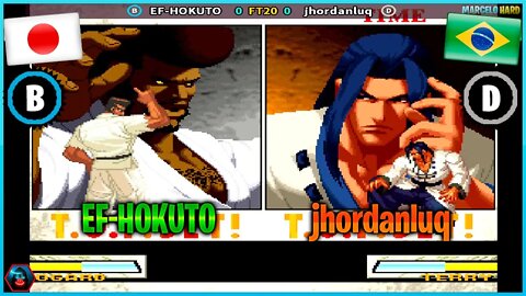 Garou Mark of the Wolves (EF-HOKUTO Vs. jhordanluq) [Japan Vs. Brazil]