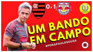 Flamengo perde para o RedBull Bragantino em mais uma atuação horrorosa