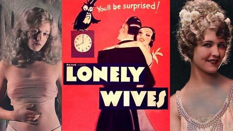 LONELY WIVES (1931) Edward Everett Horton, Esther Ralston & Laura La Plante | Comedy | COLORIZED