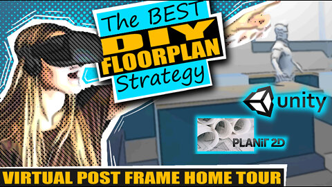 The Best DIY Floorplan Strategy & Virtual House Tour | DIY Barndominium