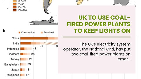 UK to Use Coal-Fired Power Plants to Keep Lights On