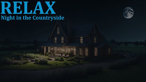 RELAX - Night in the Countryside #meditation #relaxation #nature #night #soundhealing #country