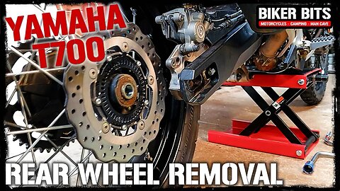 Yamaha T700 Rear Wheel Removal!