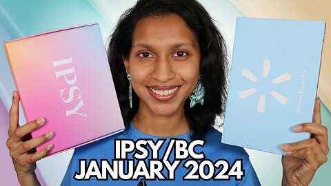 NEW January 2024 IPSY, and BOXYCHARM Unboxing + WALMART Winter 2023