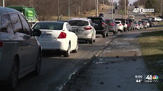 Demand high for COVID-19 PCR tests at Overland Park drive-thru event