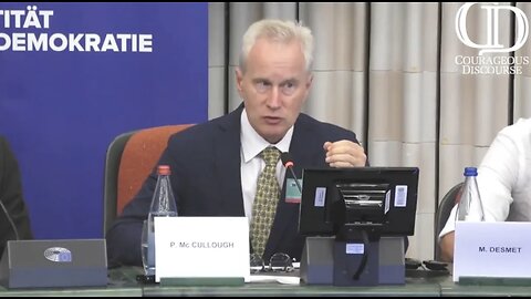 Dr. McCullough Testifies About COVID-19, mRNA Shots, and the WHO Before the European Parliament