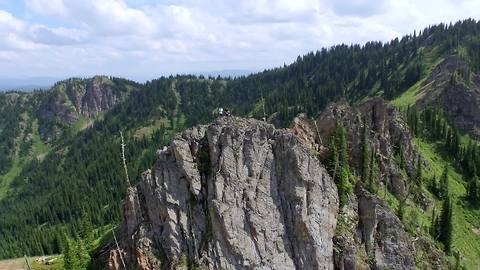 Aerial footage captures surreal Idaho landscape