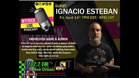 Mass Shootings and Cartels with ATF Undercover Agent Ignacio Esteban
