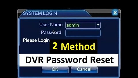 DVR Password Recovery DVR Password | CCTV DVR | 2 Method for Dvr Password Reset