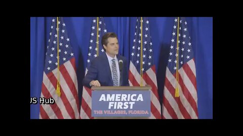 🔴Rep Matt Gaetz EXCELLENT Speech at America First Rally in The Villages, Florida FULL VIDEO