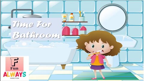 Bath Song | Bathroom Time For Children | bathing song for baby
