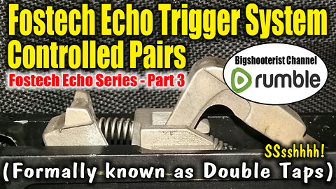Fostech Echo Trigger System Part 3 - How Accurate Can Controlled Pairs Be?