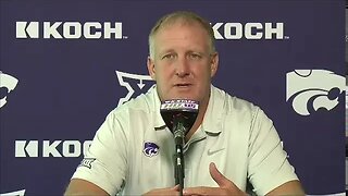 Kansas State Football | Klieman pleased with how players handling safety protocols | August 11, 2020