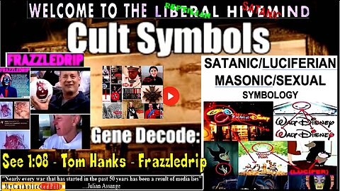 Cult Symbols - Gene Decode (Tom Hanks – Adrenochrome, Frazz1edr1p) Re-post