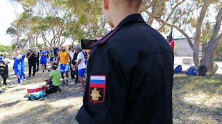 SOUTH AFRICA - Cape Town - Russia China SA NAVY Soccer Tournament (Video) (Uub)