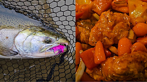 Coho Salmon Catch and Cook (SWEET AND SOUR)