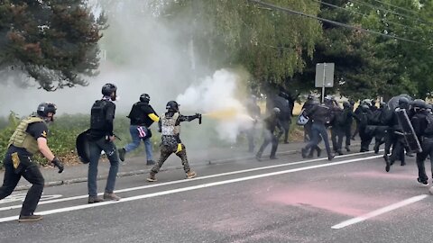 Proud Boys and Antifa Clash in Portland as 'Summer of Love' Event Turns Violent