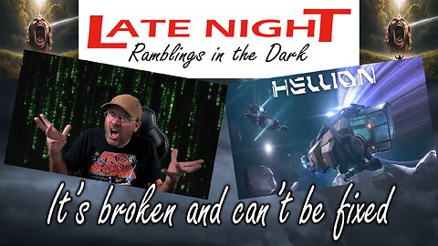 Late Night Ramblings in the Dark: It's broken and can't be fixed!