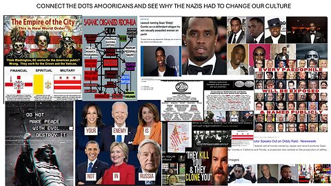 Look at the facts & patterns. Facts and Patterns NEVER LIE, PEOPLE DO- REF P DIDDY - HE IS PAWN.