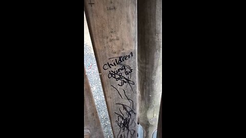 People are waking up! This written inside a park