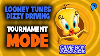 Looney Tunes Dizzy Driving - Game Boy Advanced