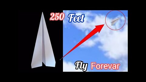 How to make a4 paper flying plane / Ove 250 feet / Best paper Airplanes / Origami paper airplane