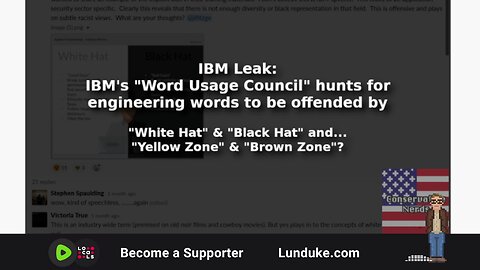 IBM's "Word Usage Council" hunts for engineering words to be offended by