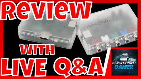 RetroTink 2x Pro - Review with Live Question and Answer (Q&A)