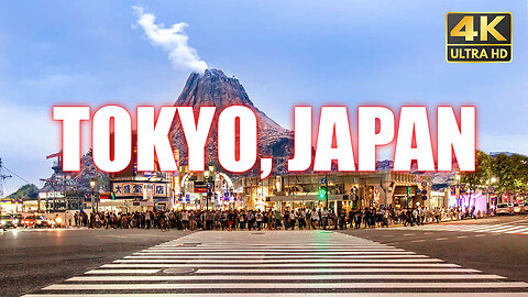 TOKYO, JAPAN 4K | Exploring Disney Sea, Shibuya Crossing & More!