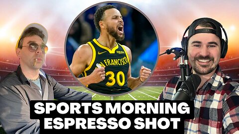 Steph Curry is the Most Clutch of All Time! | Sports Morning Espresso Shot