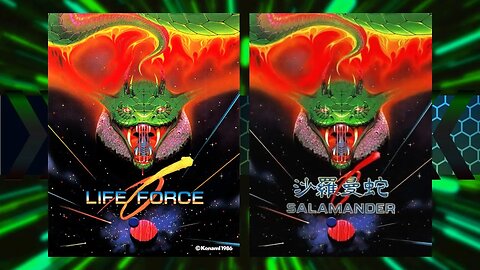 Life Force Salamander playthrough | Konami Arcade collection