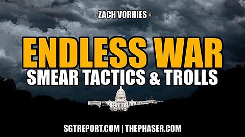 Endless Zionist Wars, Smear Tactics & Trolls -- Zach Vorhies | Google Whistleblower | SGT Report