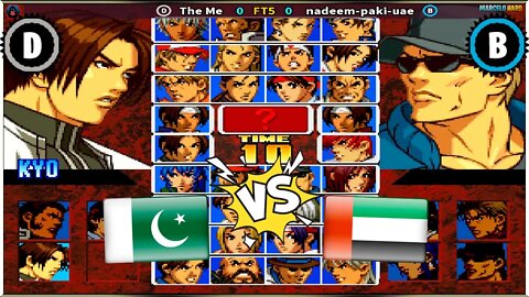 The King of Fighters '99 (The Me Vs. nadeem-paki-uae) [Pakistan Vs. United Arab Emirates]