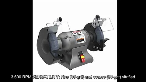 JET IBG-8, 8-Inch Industrial Bench Grinder (578008)